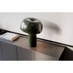 Table lamp dark green Lean on Me