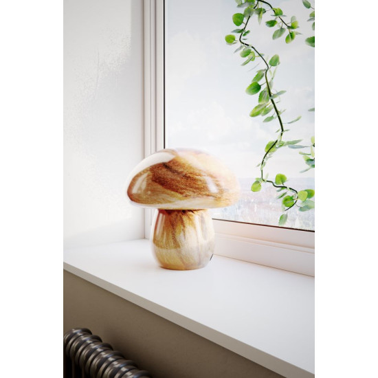 Stalinis šviestuvas Mira Mushroom, natūralus