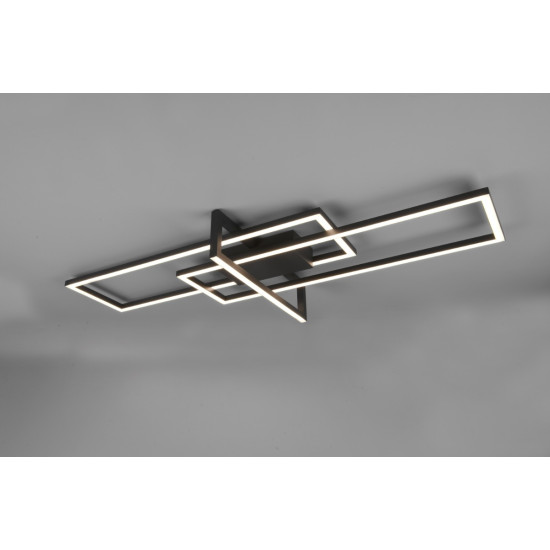 Ceiling luminaire black SALINAS