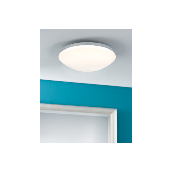 Ceiling luminaire 9.5 W neutral white IP44 with motion sensor LED LEONIS