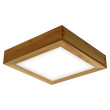 Ceiling light QUADRA WOODLINE 300x300 24W IP20 4000K 1430lm Ash