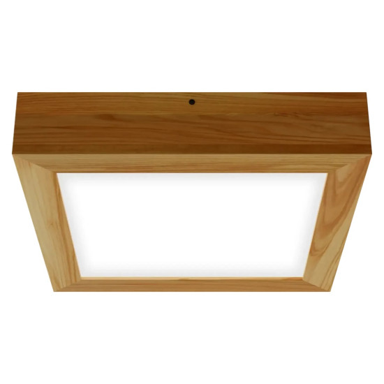 Ceiling light QUADRA WOODLINE 300x300 24W IP20 4000K 1430lm Ash