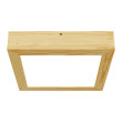 Ceiling light QUADRA WOODLINE 300x300 24W IP20 4000K 1430lm Pine