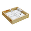 Ceiling light QUADRA WOODLINE 300x300 24W IP20 4000K 1430lm Pine