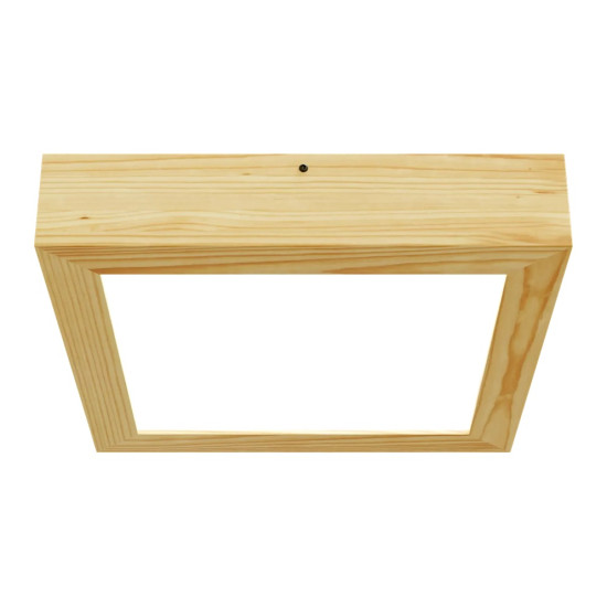 Ceiling light QUADRA WOODLINE 300x300 24W IP20 4000K 1430lm Pine