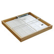 Ceiling light QUADRA WOODLINE 600x600 40W IP20 4000K 3320lm Ash