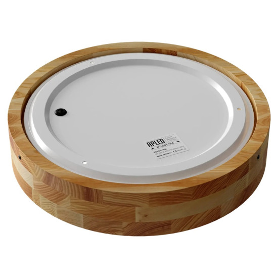 Ceiling light RONDO WOODLINE 300 24W IP20 3000K 1600lm Ash