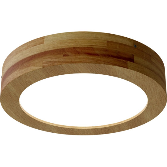 Ceiling light RONDO WOODLINE 300 24W IP20 3000K 1600lm Oak