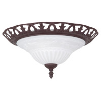 Ceiling luminaire 2x60W RUSTICA