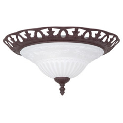 Ceiling luminaire 2x60W RUSTICA