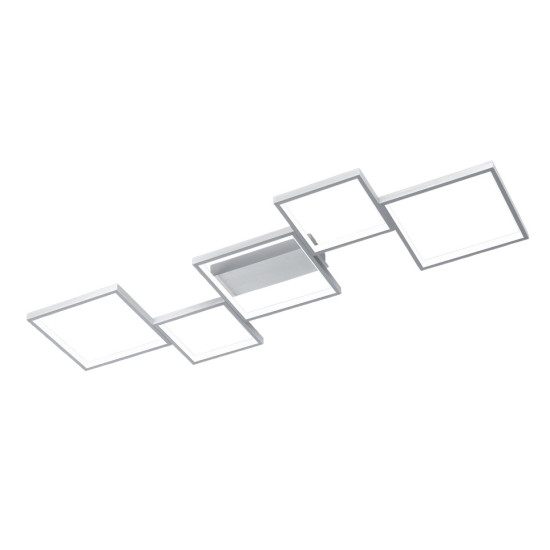 Ceiling luminaire SMD LED 34W brushed aluminium SORRENTO