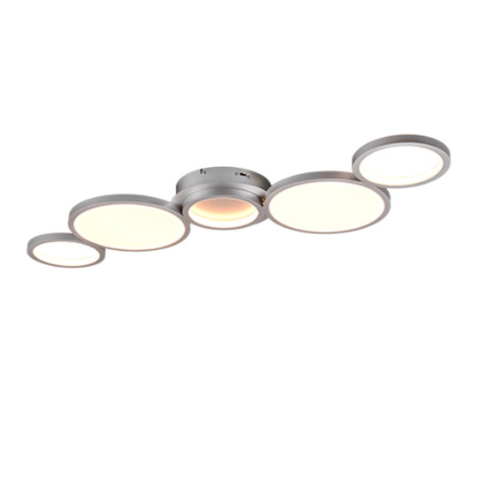 Ceiling luminaire SMD LED 46W matt chrome SALSA