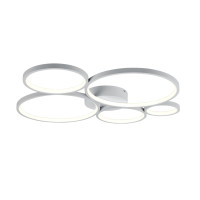 Gaismeklis balts SMD LED 49W 3000K RONDO