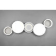 Ceiling luminaire SMD LED 46W matt chrome SALSA