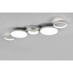 Ceiling luminaire SMD LED 46W matt chrome SALSA