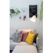 Floor luminaire white E27 CLEO