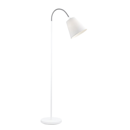 Floor luminaire white E27 CLEO