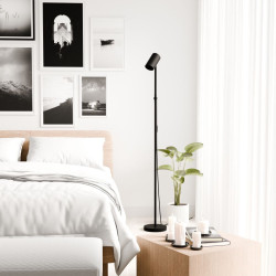 Floor lamp black EVERLY