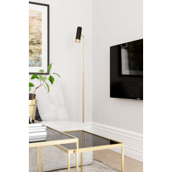 Floor luminaire GU10 black PULS