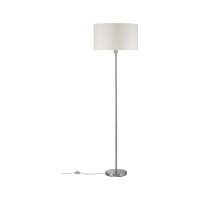 Floor luminaire cream/brushed iron max. 60 W E27 TESSA
