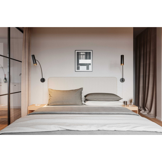 Wall light GU10 XL black PULS