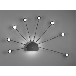 Ceiling luminaire 9 x SMD LED 2,6W PEACOCK