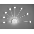 Ceiling luminaire 9 x SMD LED 2,6W white PEACOCK