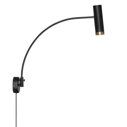 Wall light GU10 XL black PULS