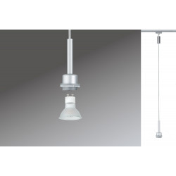 Pendant matt chrome LED-Spot DECO SYSTEM