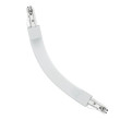 Rail flex connector white