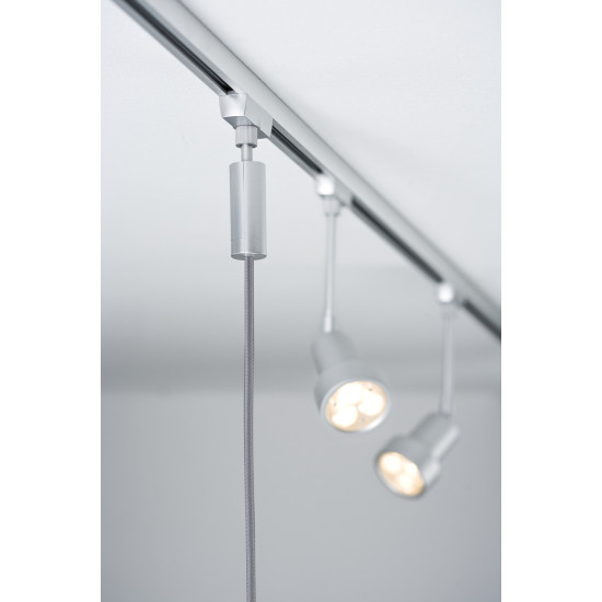 Pendant matt chrome E27 20W EASY BASIC