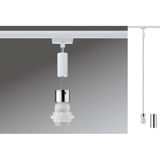 Pendant white E27 max. 20W EASY BASIC