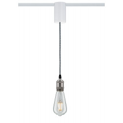 Universal white pendant adapter 
