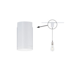 Universal white pendant adapter 