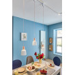 Universal white pendant adapter