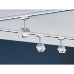 LED spot matt chrome 8W CUBE