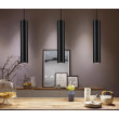 LED pendant 10W GU10 black matt CATALEJO