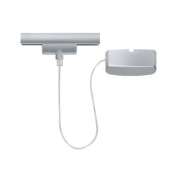 Rail system feed 230V matt chrome