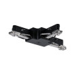 Rail T-connector rigid, black matt
