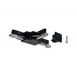 Rail T-connector rigid, black matt