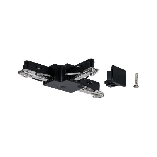 Rail T-connector rigid, black matt