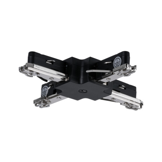 Rail X connector, black matt