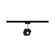 LED spot 8W black matt/chrome CUBE