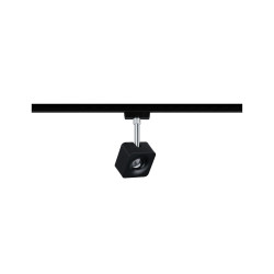 LED spot 8W black matt/chrome CUBE