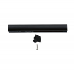 Rail Line terminal feed 230V black