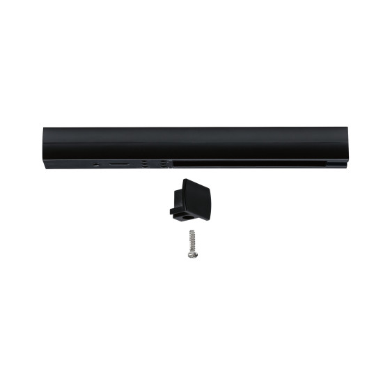 Rail Line terminal feed 230V black