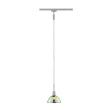 Pendant E14 20W chrome matt/Dichroic SARRASANI