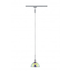 Pendant E14 20W chrome matt/Dichroic SARRASANI