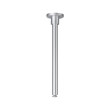 Rail suspension chrome matt