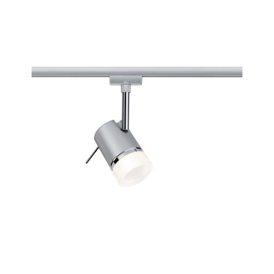 Spot matt chrome 230V LED GU10 10W PIPE